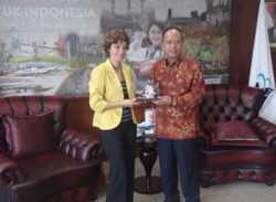 Դեսպան Աղաջանյանի հանդիպումը Ինդոնեզիայի հետազոտությունների, տեխնոլոգիայի և բարձրագույն կրթության նախարարի հետ