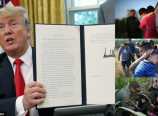 Թրամփն անօրինական ներգաղթյալների ընտանիքների բաժանումը դադարեցնող հրամանագիր է ստորագրել. այժմ երեխաները կձերբակալվեն ծնողների հետ Թրամփն անօրինական ներգաղթյալների ընտանիքների բաժանումը դադարեցնող հրամանագիր է ստորագրել. այժմ երեխաները կձերբակալվեն ծնողների հետ
