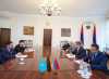 Ճանաչողական այցով ԱԱԾ-ում էր Ղազախստանի արտակարգ և լիազոր դեսպան Թիմուր Ուրազաևը Ճանաչողական այցով ԱԱԾ-ում էր Ղազախստանի արտակարգ և լիազոր դեսպան Թիմուր Ուրազաևը