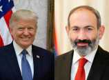 Դոնալդ Թրամփը շնորհավորական ուղերձ է հղել Նիկոլ Փաշինյանին Դոնալդ Թրամփը շնորհավորական ուղերձ է հղել Նիկոլ Փաշինյանին