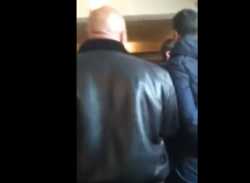 VIDEO. Բռնություն լրագրողի հանդեպ