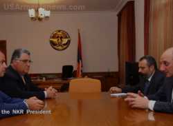 Նախագահ Սահակյանի մոտ քննարկվել են Կալիֆորնիա-Արցախ հարաբերություններին վերաբերող մի շարք հարցեր