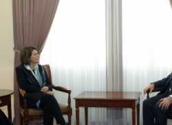 Հայաստանի արտգործնախարարն ընդունեց Ամերիկայի հայկական համագումարի պատվիրակությանը