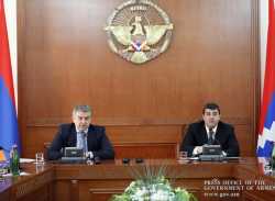 Ստեփանակերտում տեղի է ունեցել խորհրդակցություն` Հայաստանի և Արցախի կառավարությունների ղեկավարների մասնակցությամբ