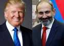 Դոնալդ Թրամփը շնորհավորել է Նիկոլ Փաշինյանին Դոնալդ Թրամփը շնորհավորել է Նիկոլ Փաշինյանին