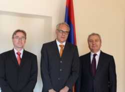 ՀՀ հատուկ քննչական ծառայության պետն ընդունել է ՀՀ-ում Գերմանիայի Դաշնային Հանրապետության արտակարգ և լիազոր դեսպանին ու հյուպատոսին