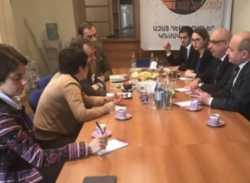 Ազատ դեմոկրատները հանդիպել են ՀՀ-ում ԱՄն դեսպան Ռիչարդ Մ. Միլսին 