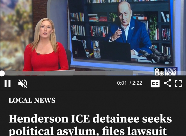 «Հենդերսոնի ICE-ի կալանավորը քաղաքական ապաստան է հայցում և դատական հայց է ներկայացրել ֆեդերալ կառավարության դեմ»