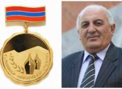 Անձնական օգտագործման գուսանը,  կաշառակերության չեմպիոնը`  մեդալ ստացավ