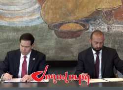 ՏԵՍԱՆՅՈՒԹ․ ԱՄՆ պետքարտուղարը հենց օդանավակայանում 15 րոպեում ստորագրեց փաստաթուղթը և հետ նստեց ինքնաթիռ