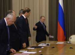 Փողկապդ ձգիր. Պուտինը նկատողություն է անում Ռոգոզինին. VIDEO
